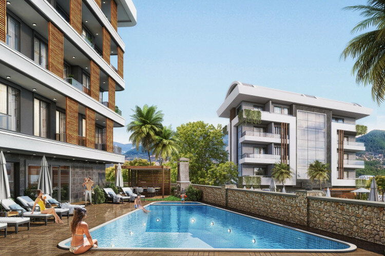 Квартира 1+1 в Алании, Турция | PKK-62936