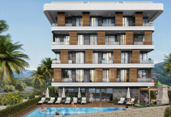 Квартира 1+1 в Алании, Турция | PKK-62936
