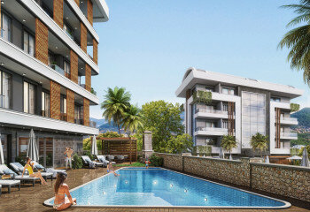 Квартира 1+1 в Алании, Турция | PKK-62936