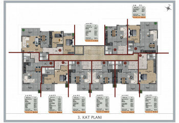 Квартира 2+1 в Алании, Турция | STE-62939