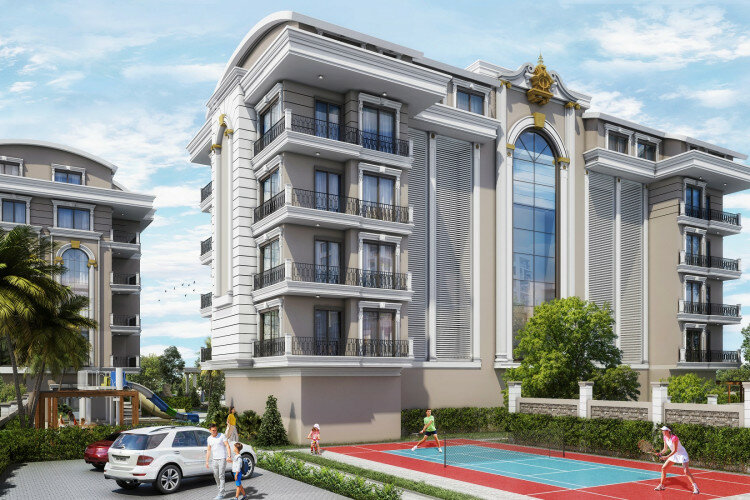 Квартира 1+1 в Алании, Турция | PTE-62935