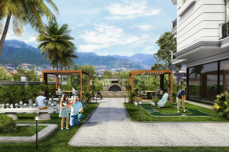 Квартира 1+1 в Алании, Турция | PTE-62935