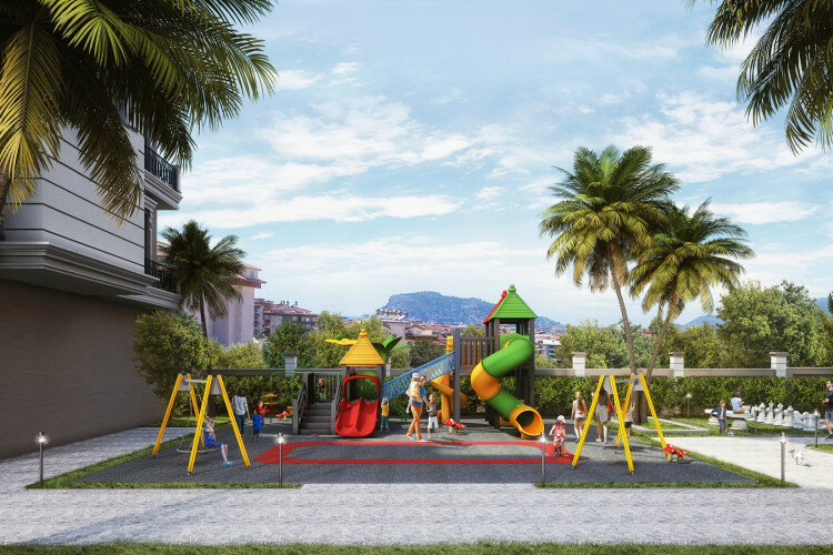 Квартира 1+1 в Алании, Турция | PTE-62935