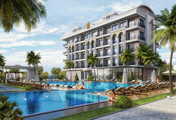 Квартира 1+1 в Алании, Турция | PTE-62935