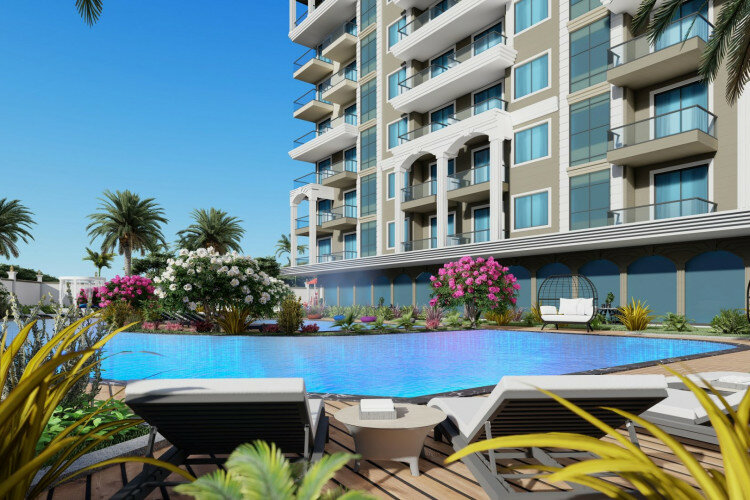 Квартира 1+1 в Алании, Турция | SBB-62932