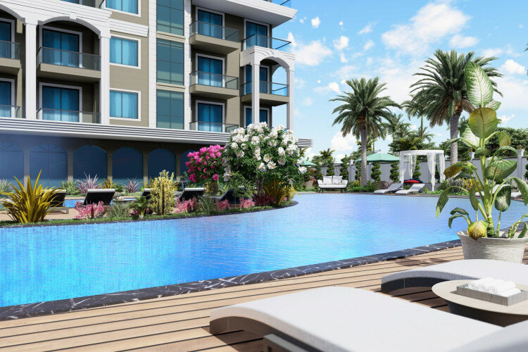 Квартира 1+1 в Алании, Турция | SBB-62932