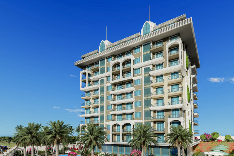 Квартира 1+1 в Алании, Турция | SBB-62932