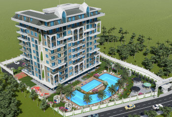 Квартира 1+1 в Алании, Турция | SBB-62932