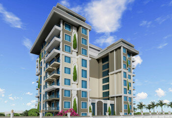 Квартира 1+1 в Алании, Турция | SBB-62932