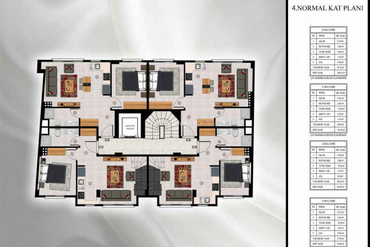 Квартира 4+1 в Стамбуле, Турция | PTE-63006