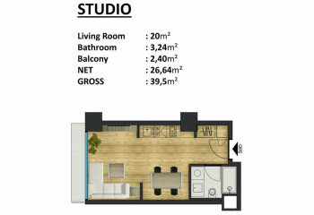 Квартира 2+1 в Ялове, Турция | SBB-63007