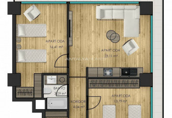 Квартира 2+1 в Ялове, Турция | SBB-63007