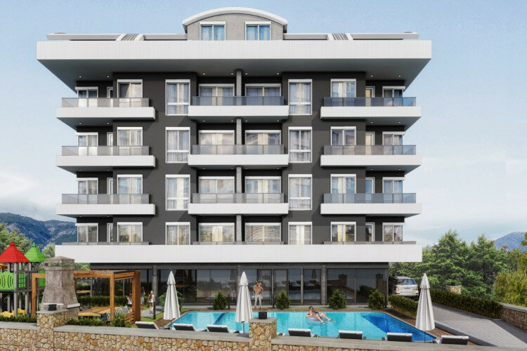 Квартира 1+1 в Алании, Турция | PTE-63036