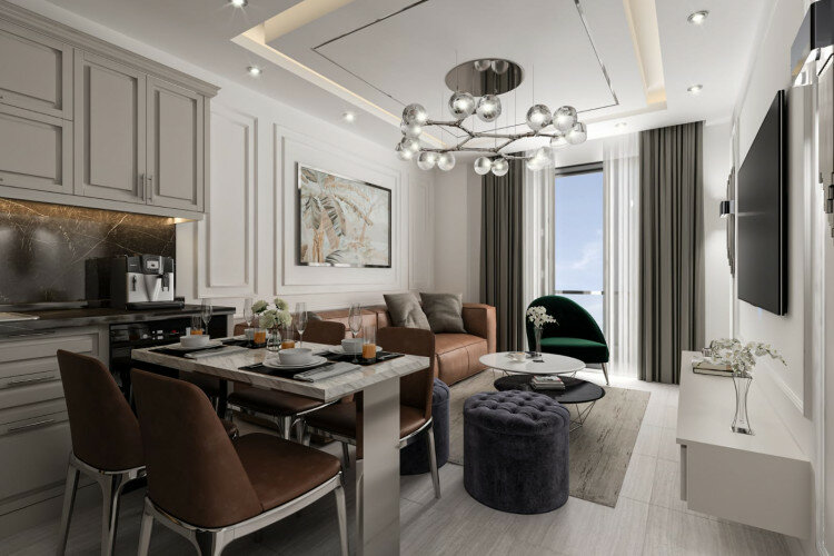 Квартира 1+1 в Алании, Турция | SBB-63044