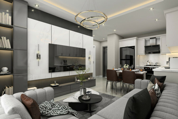 Квартира 1+1 в Алании, Турция | SBB-63044