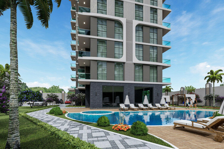 Квартира 1+1 в Алании, Турция | PTE-63040