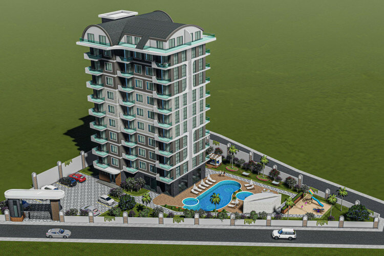 Квартира 1+1 в Алании, Турция | PTE-63040