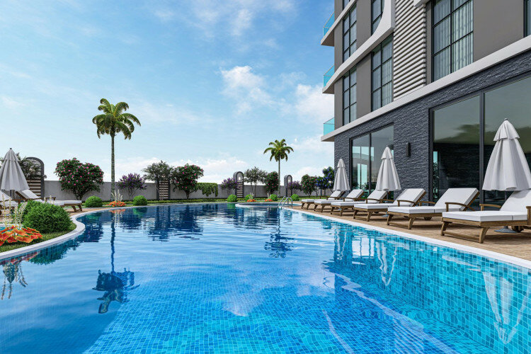 Квартира 1+1 в Алании, Турция | PTE-63040