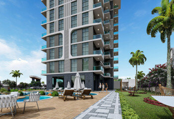 Квартира 1+1 в Алании, Турция | PTE-63040