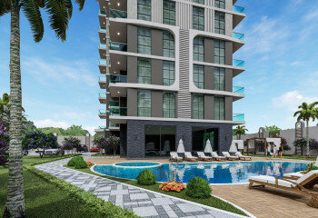 Квартира 1+1 в Алании, Турция | PTE-63040