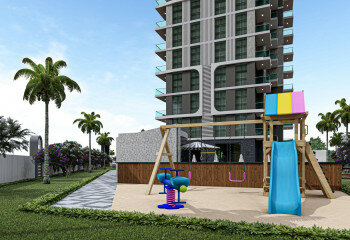 Квартира 1+1 в Алании, Турция | PTE-63040