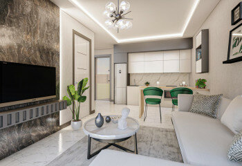 Квартира 1+1 в Алании, Турция | PTE-63040