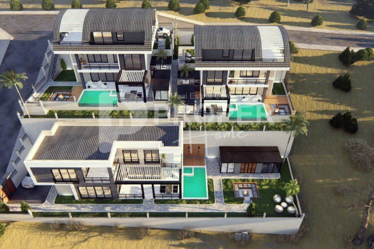 Вилла 3+1 в Бекташе, Алания, Турция | STE-63121