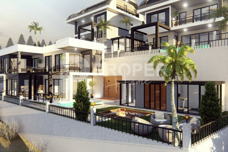 Вилла 3+1 в Бекташе, Алания, Турция | STE-63121