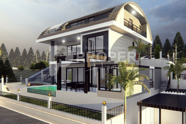 Вилла 3+1 в Бекташе, Алания, Турция | STE-63121