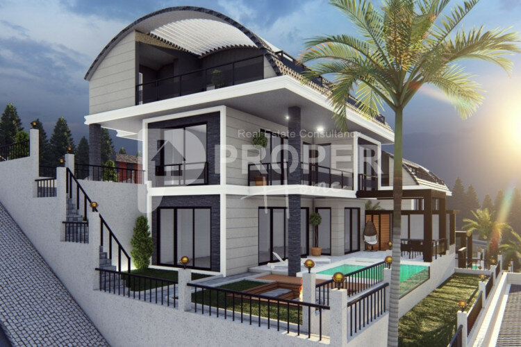 Вилла 3+1 в Бекташе, Алания, Турция | STE-63121