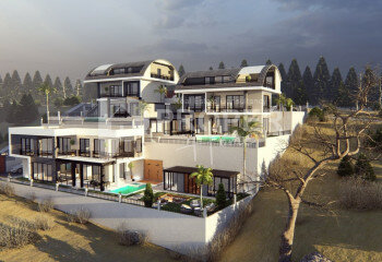 Вилла 3+1 в Бекташе, Алания, Турция | STE-63121