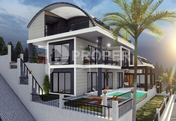 Вилла 3+1 в Бекташе, Алания, Турция | STE-63121