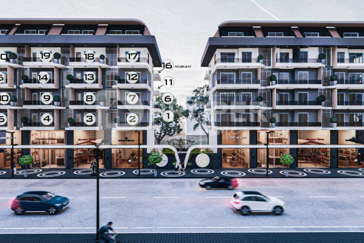 Квартира 3+1 в Алании, Турция | SBB-63134