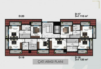 Квартира 1+1 в Алании, Турция | PBB-63159