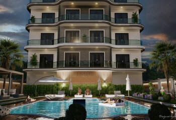 Квартира 1+1 в Алании, Турция | PKK-63170