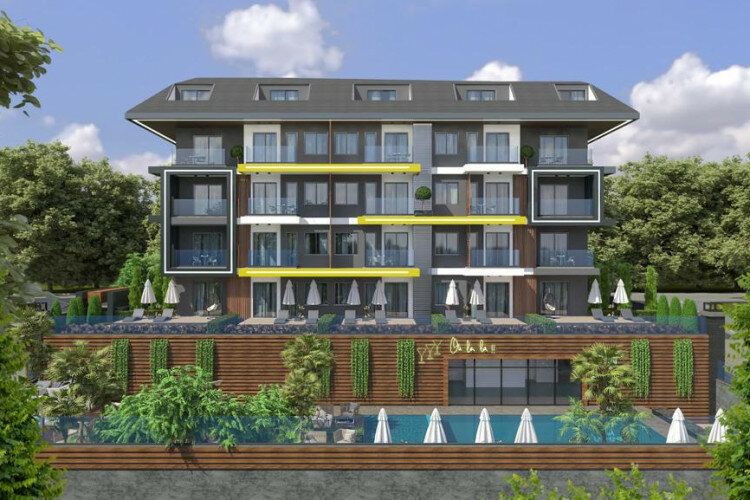 Квартира 1+1 в Алании, Турция | STE-63272
