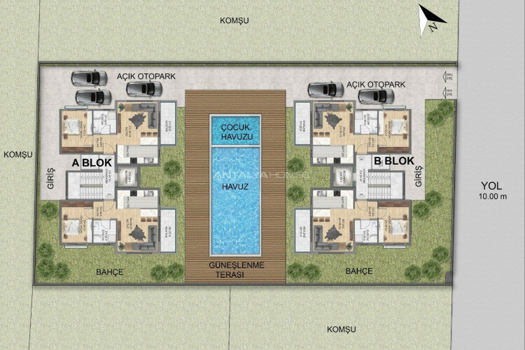 Квартира 2+1 в Белеке, Турция | PTE-63273