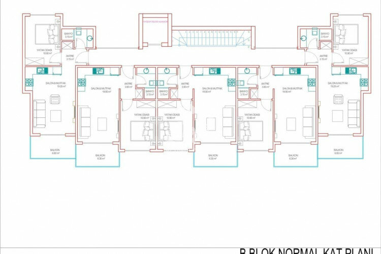 Квартира 1+1 в Каргыджаке, Алания, Турция | PKK-63269