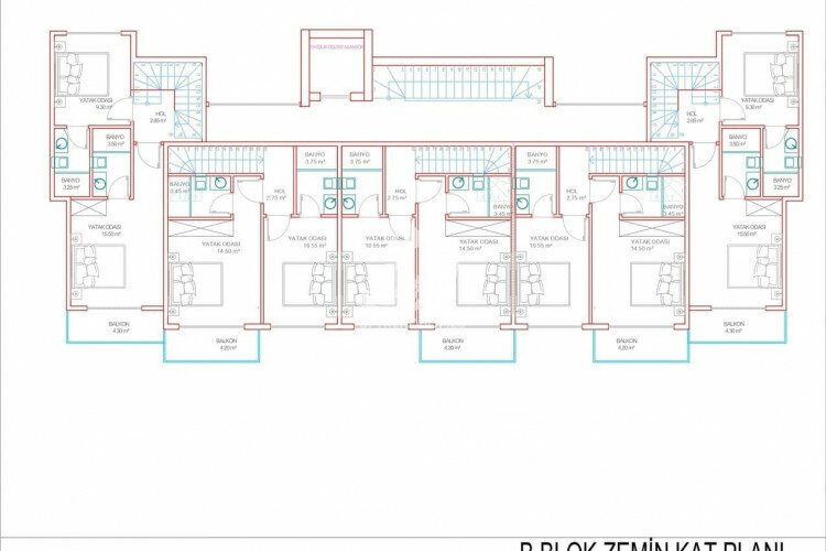 Квартира 1+1 в Каргыджаке, Алания, Турция | PKK-63269