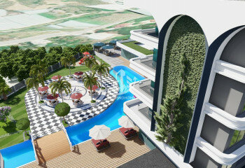 Квартира 1+1 в Каргыджаке, Алания, Турция | PKK-63269