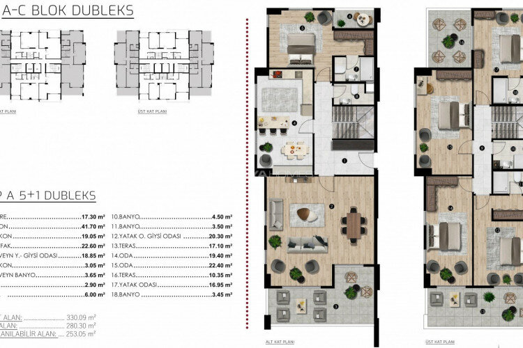Квартира 3+1 в Бурсе, Турция | PTE-63283