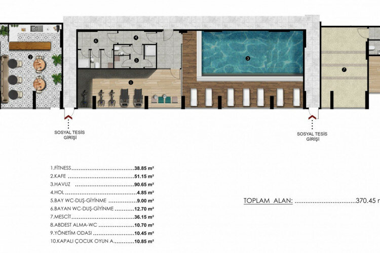 Квартира 3+1 в Бурсе, Турция | PTE-63283