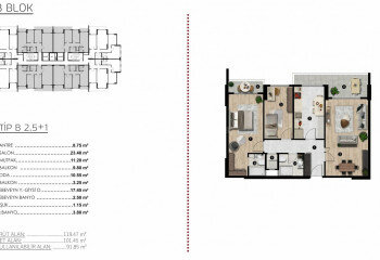 Квартира 2+1 в Бурсе, Турция | PBB-63282