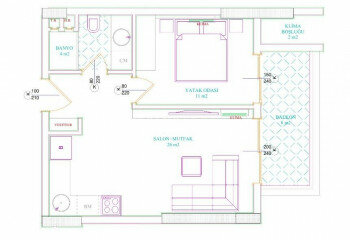 Пентхаус 3+1 в Алании, Турция | PTE-63280