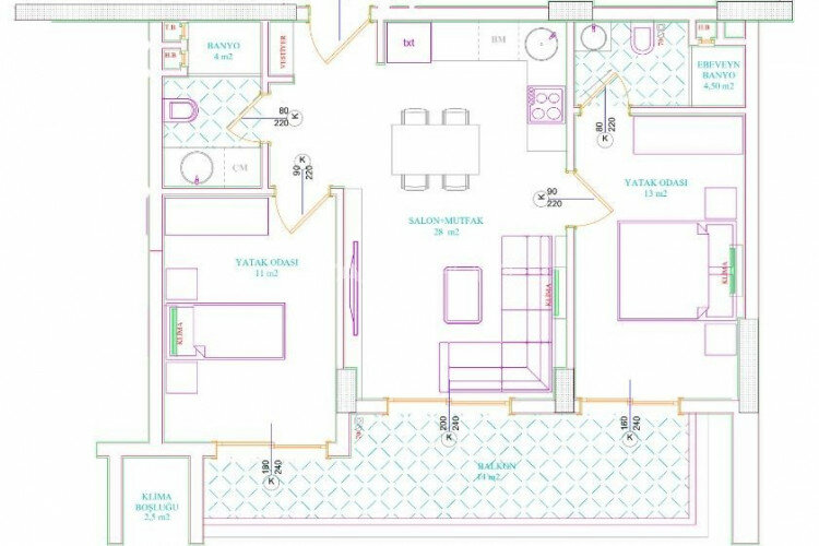 Пентхаус 4+1 в Алании, Турция | SBB-63281