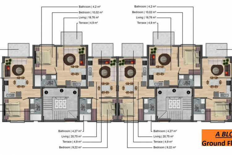 Квартира 3+1 в Фетхие, Турция | SBB-63297