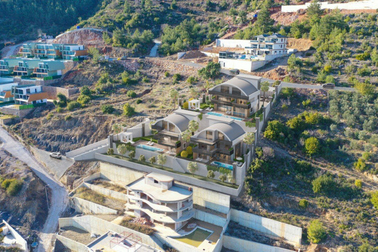 Вилла 4+1 в Алании, Турция | PTE-63356