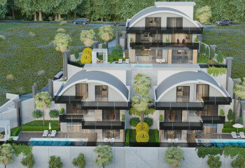 Вилла 4+1 в Алании, Турция | PTE-63356