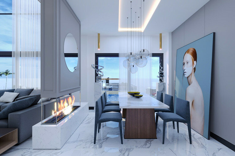 Вилла 4+1 в Тепе, Алания, Турция | PTE-63516