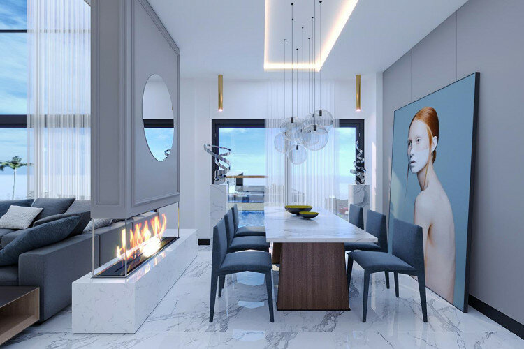 Вилла 4+1 в Тепе, Алания, Турция | PTE-63516